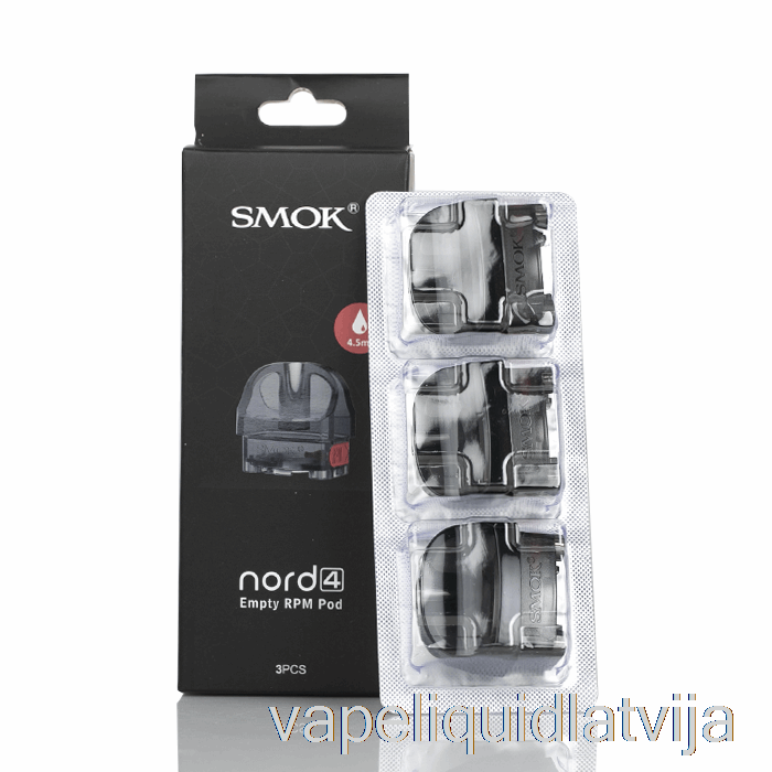 Smok Nord 4 Nomaiņas Pods [rpm] Nord 4 Pods Vape šķidrums